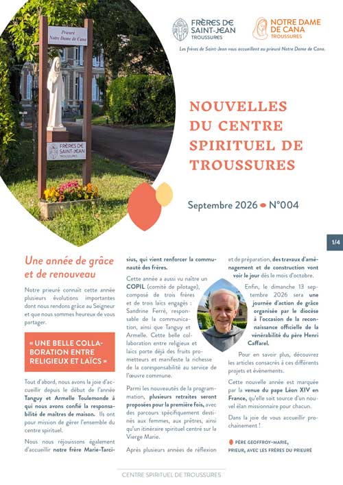 couverture de la Lettre de nouvelles 03